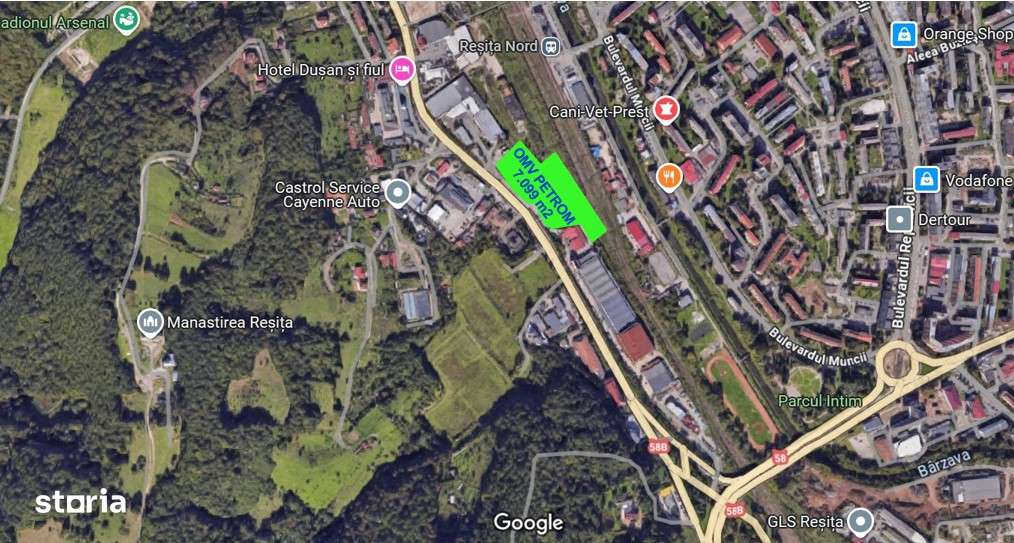 Teren de vanzare in Resita_OMV Petrom - Imagine principală: 1/1