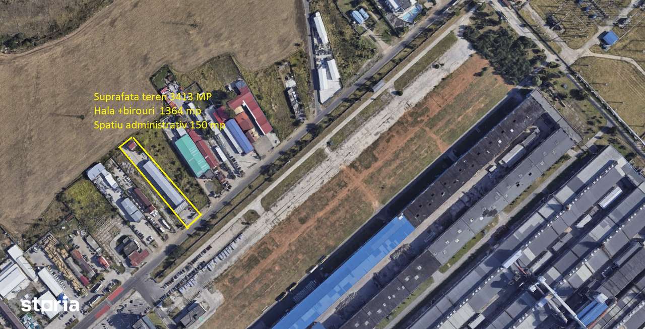 Hala Slatina,str Pitesti, P+1+ Spatiu Administrativ si 3413mp teren-16