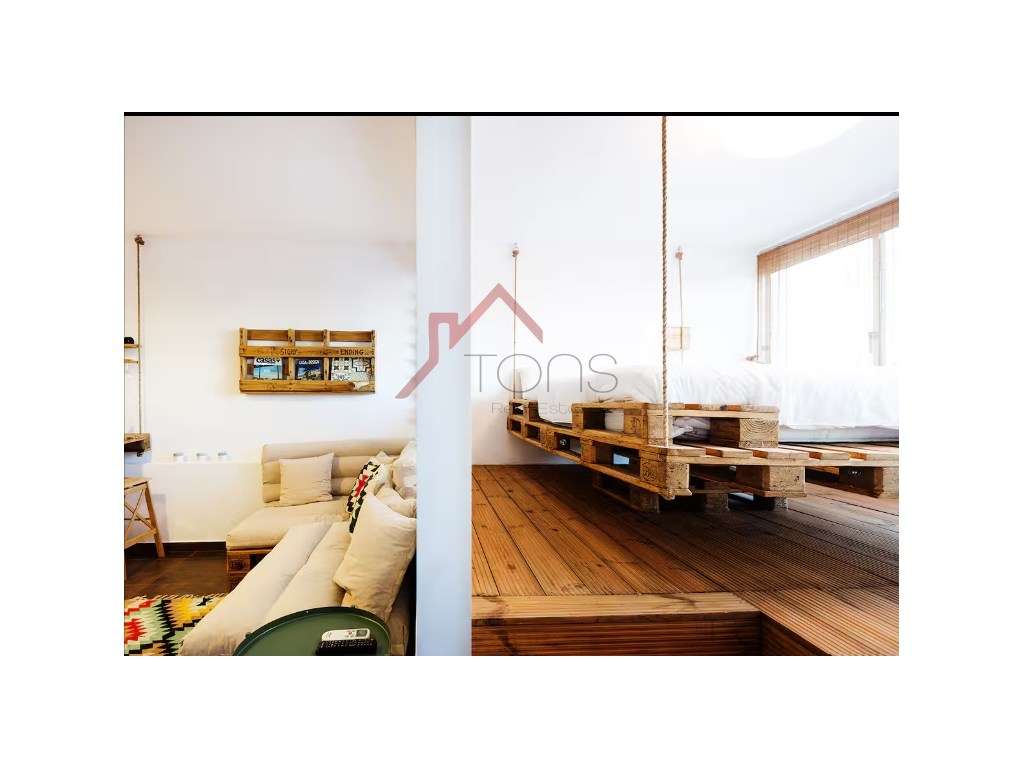 Apartamento T1 Remodelado com elevador em Quarteira, Loulé.-7