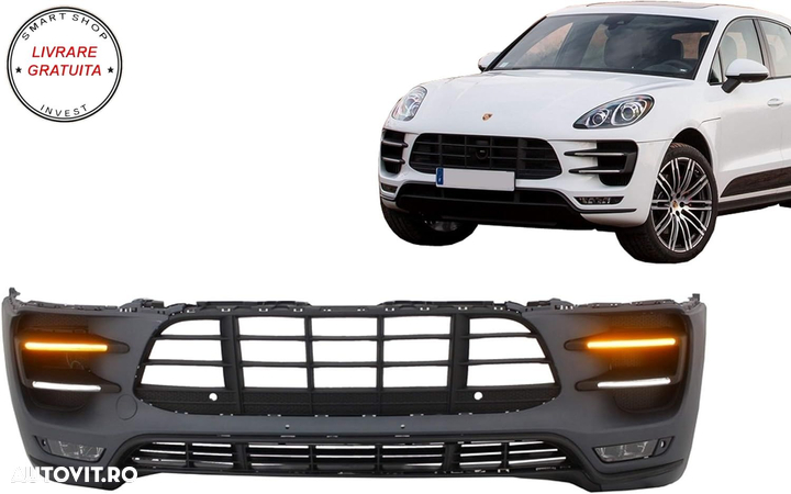 Bara Fata Porsche Macan (2014-07.2018) Turbo Design- livrare gratuita - 17