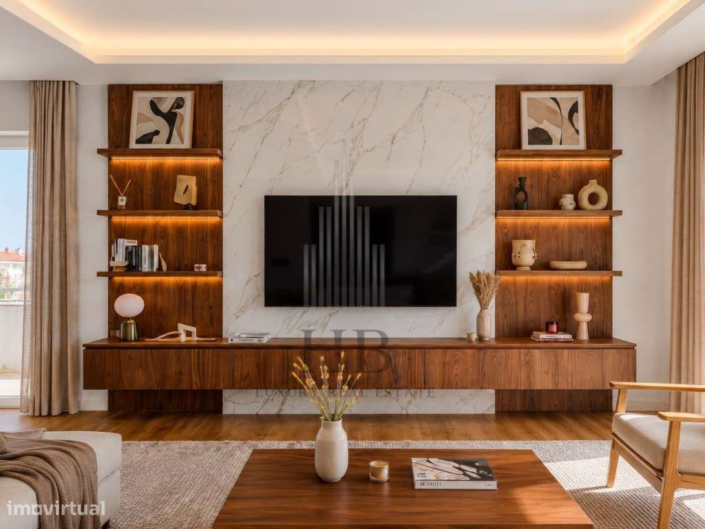 Moradia T4 de Luxo com Piscina Privativa e Jardim | Mafra-13