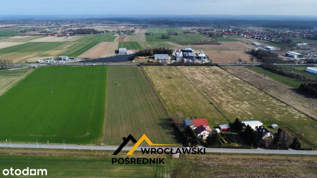 Działka inwestycyjna | 20 min od Wrocławia |-16