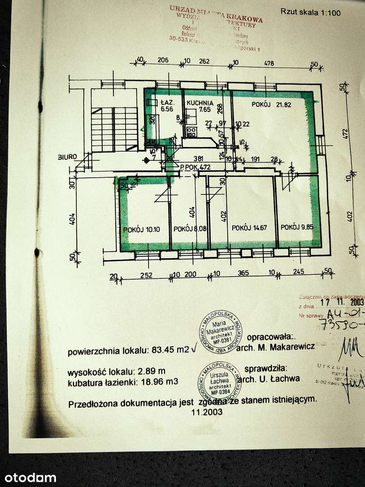 atrakcyjne mieszkanie obok Parku Krakowskiego-16