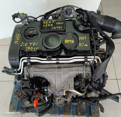 seat leon FR motor 2.0tdi 170cv BMN - caixa velocidades 6v ref: JMA - 1