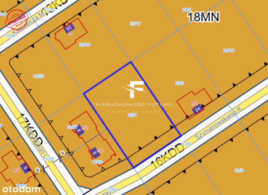 Wspaniała działka budowlana zielone osiedle domów-8