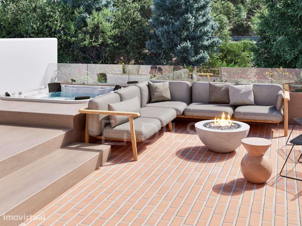 Apartamento T1 com terraço em novo empreendimento nas Colinas da Bo... - Grande imagem: 5/43