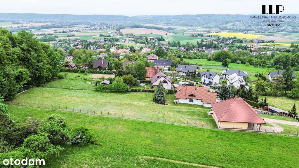 Inwestycyjna działka budowlana z widokiem-6