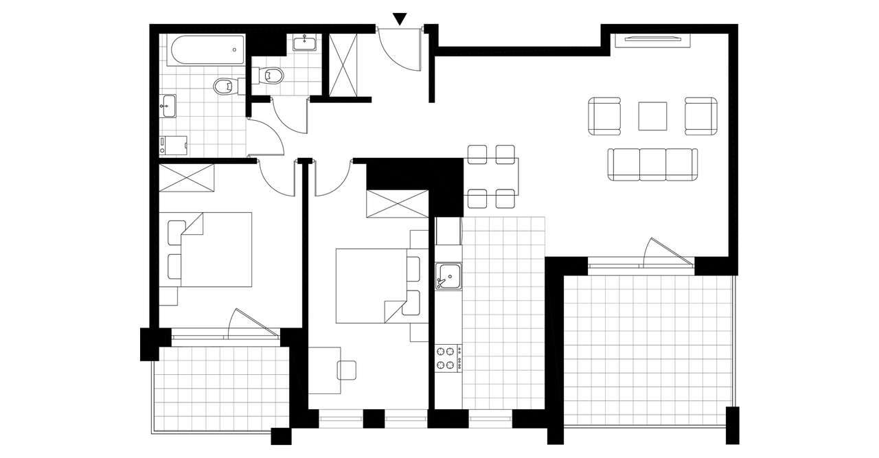 Bulvar Apartments | mieszkanie 3-pok. | G.11.88 - Pełny obrazek: 4/9