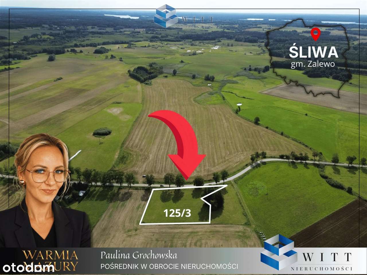 Działka na sprzedaż, Zalewo (gw)