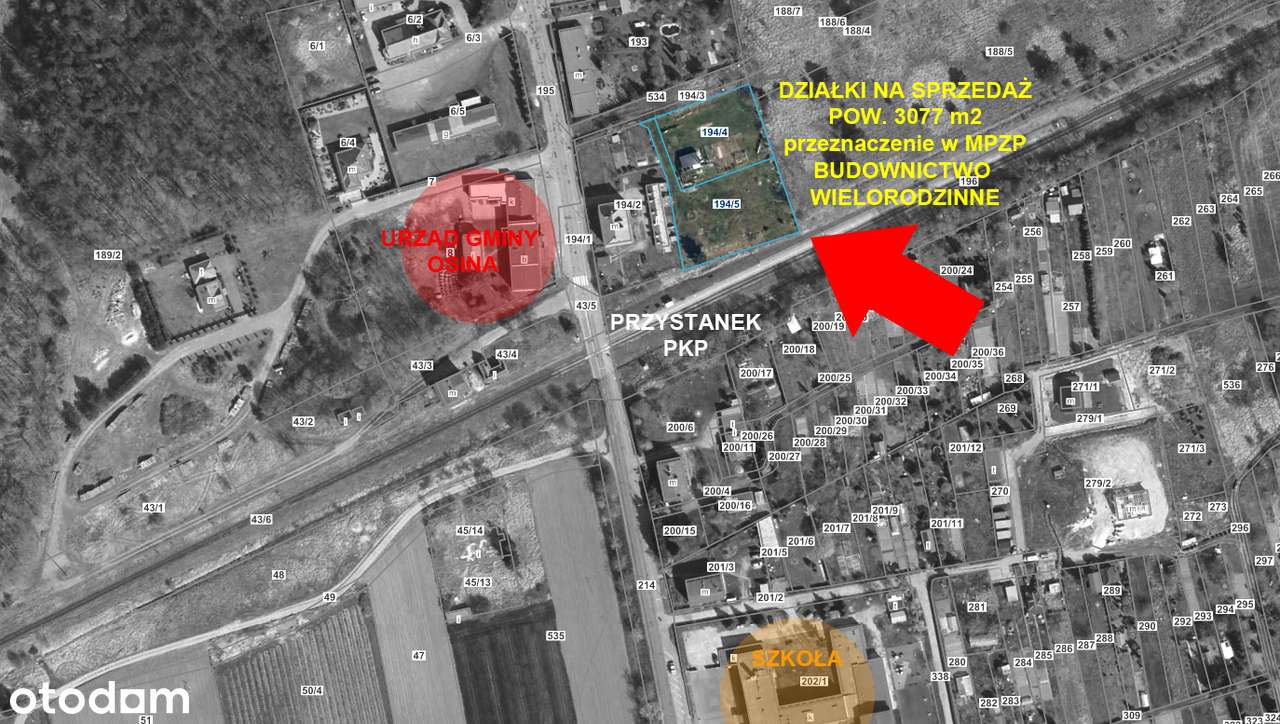 BUDOWNICTWO WIELORODZINNE - DZIAŁKA BUDOWLANA/INWESTYCYJNA - MPZP - Pełny obrazek: 5/10