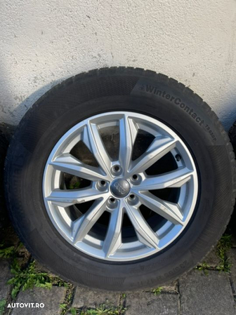 Jante Audi Q5 OEM modelul nou Facelift cu cauc 235/65/R17 dot2017 7-8mm - 3