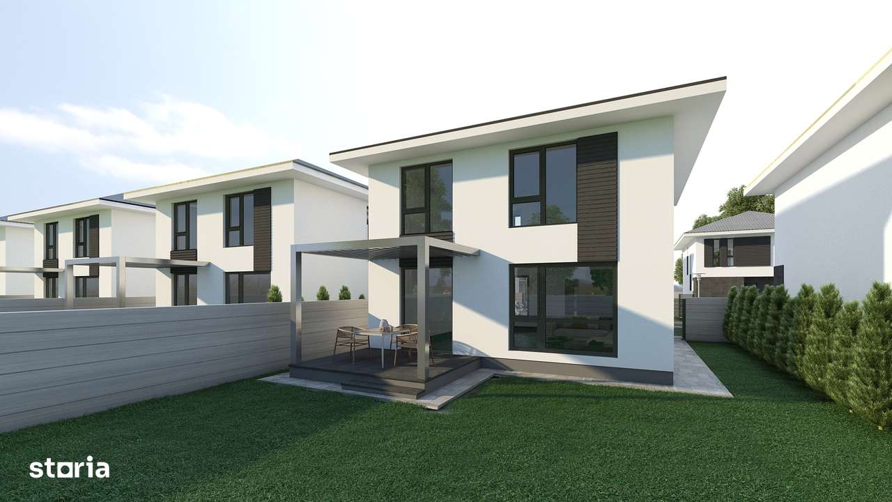 Cel mai vandut proiect din Bragadiru - Casa Individuala in Ansamblu - Imagine principală: 4/16