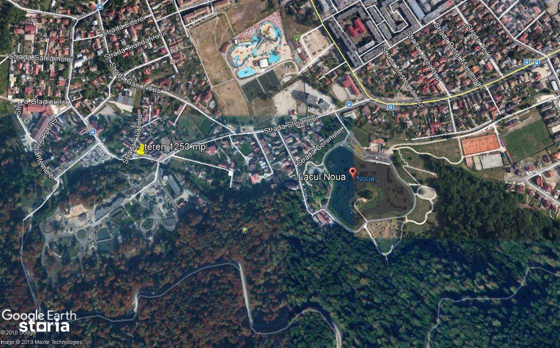 Teren 1253 mp in cartier Noua, langa Zoo, pretabil S+D+P+3E+5ERetras+M - Imagine principală: 2/2