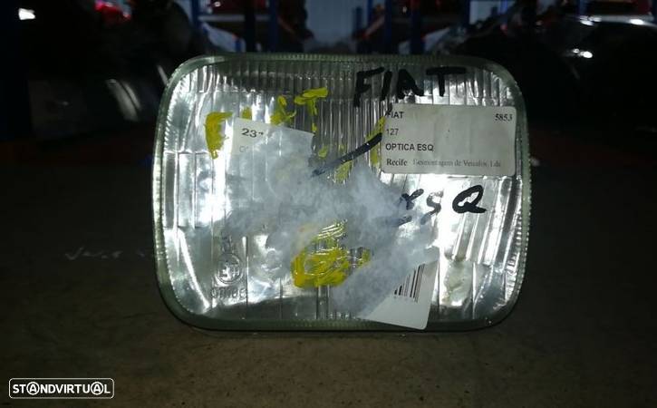 Optica Farol Esquerda Esq Fiat 127 (127_) - 1