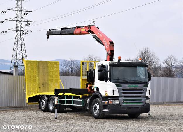 Scania P 310 * AUTOLAWETA 7,50m + FASSI F170A.22 - 2