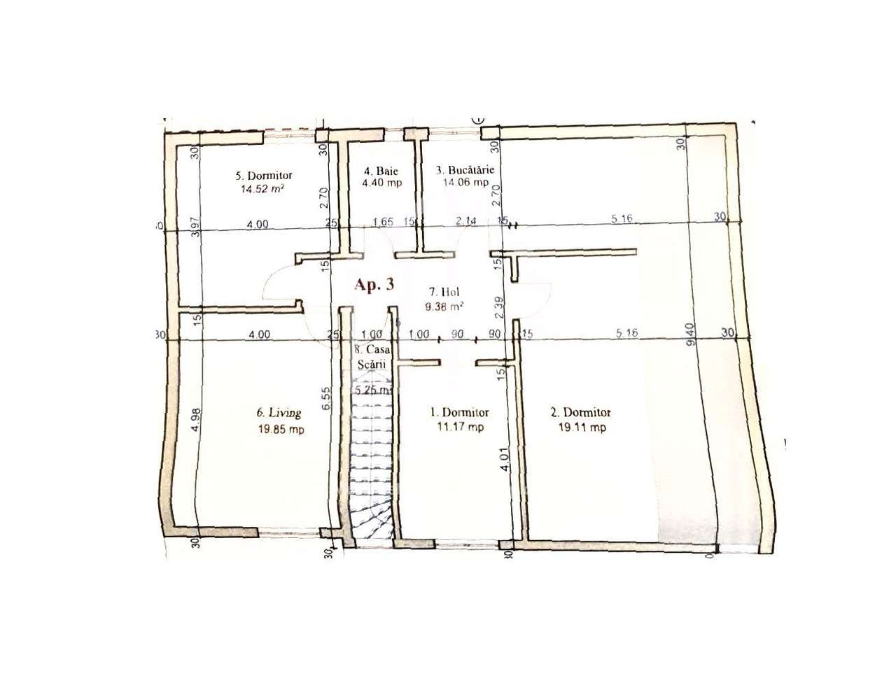 Apartament la vila cu 4 camere, 92mp utili, Selimbar - Imagine principală: 4/15