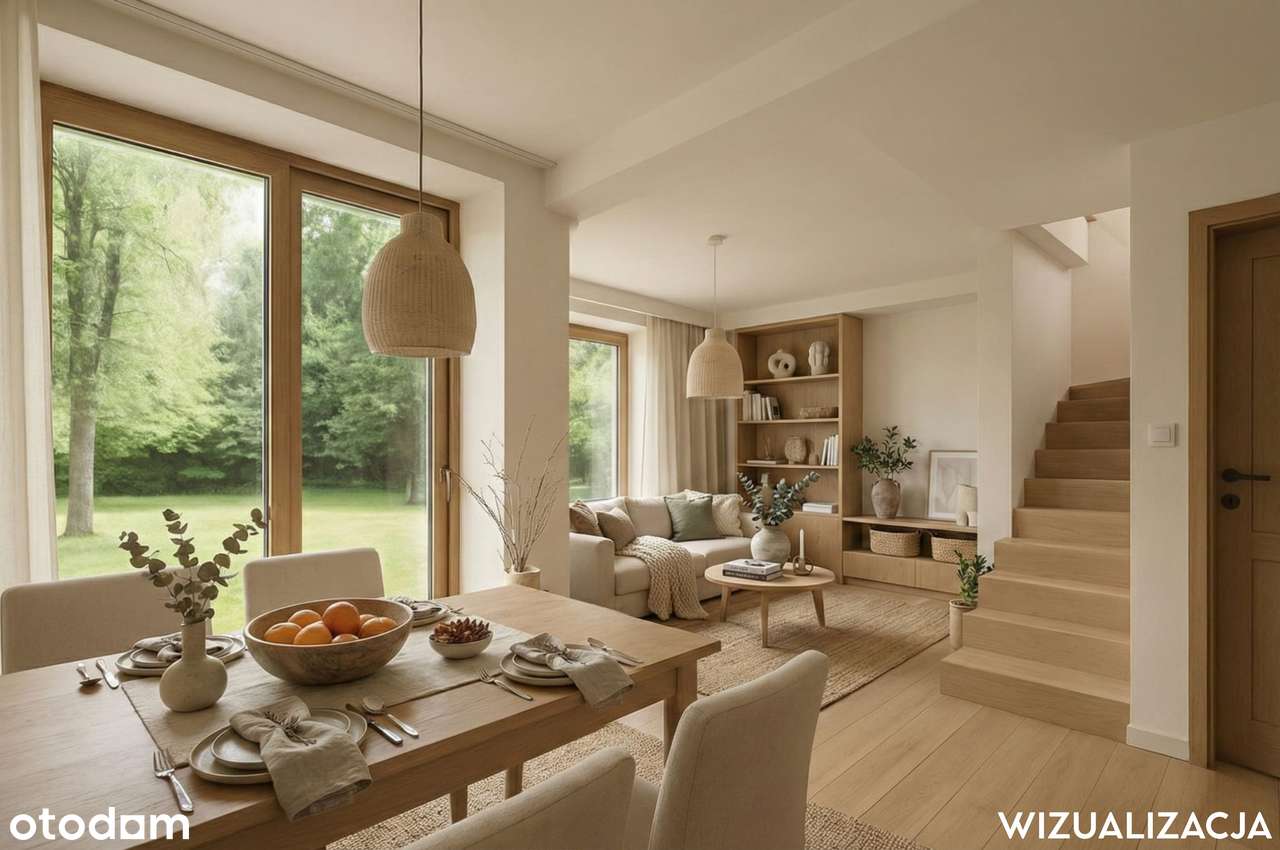 Bliźniak 174,99 m² | Garaż 2-stan. | Działka 600 m² | Głosków – další