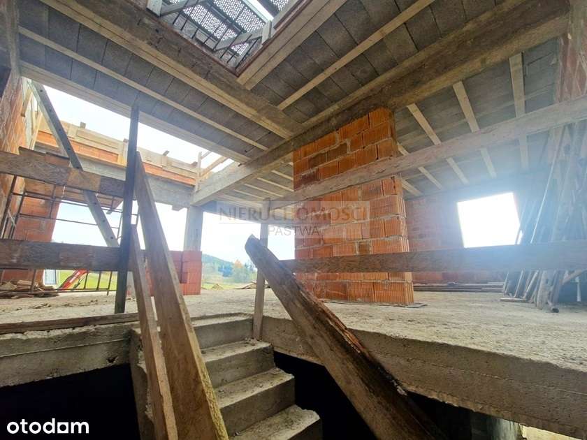 Dom w trakcie budowy/duża działka/Góry Sowie!-5