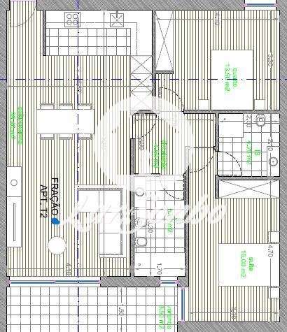Apartamento T2 novo com jardim-8