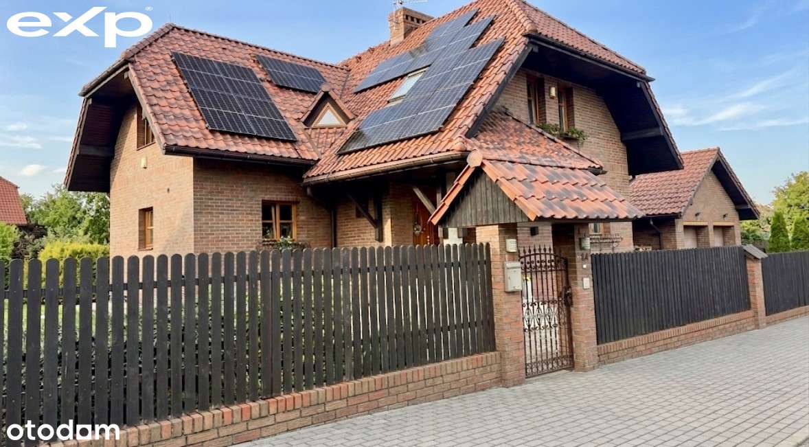 Stylowy dom w zielonej i spokojnej okolicy