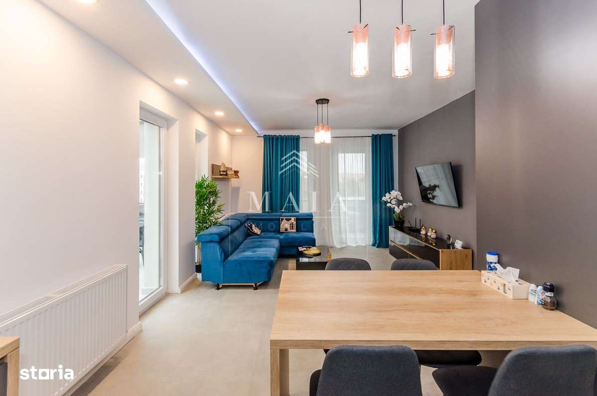 Apartament 2 camere, terasa generoasa de 45 mp, parcare, central - Imagine principală: 5/8