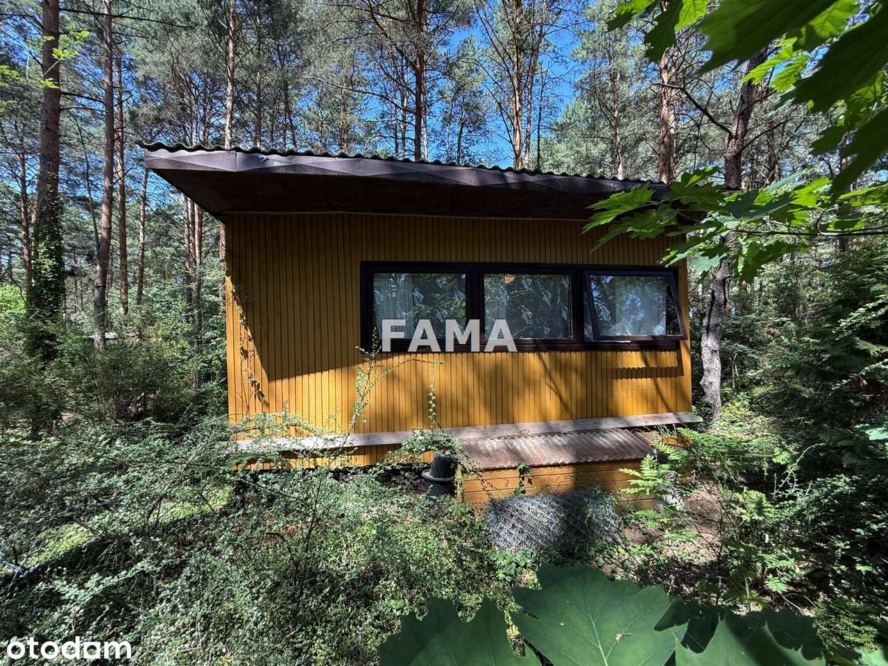 Działka 539 m2, z domkiem ok. 20 m2, blisko Wisła