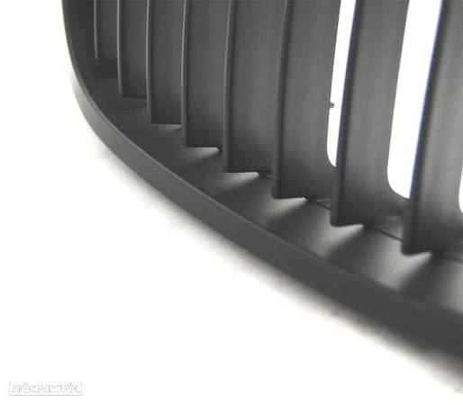 GRELHAS FRONTAIS PARA BMW E46 03-06 COUPE CABRIO PRETO MATT - 2