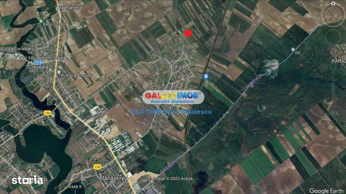 Crevedia - Darza - Teren 13.055 Mp - Imagine principală: 1/9