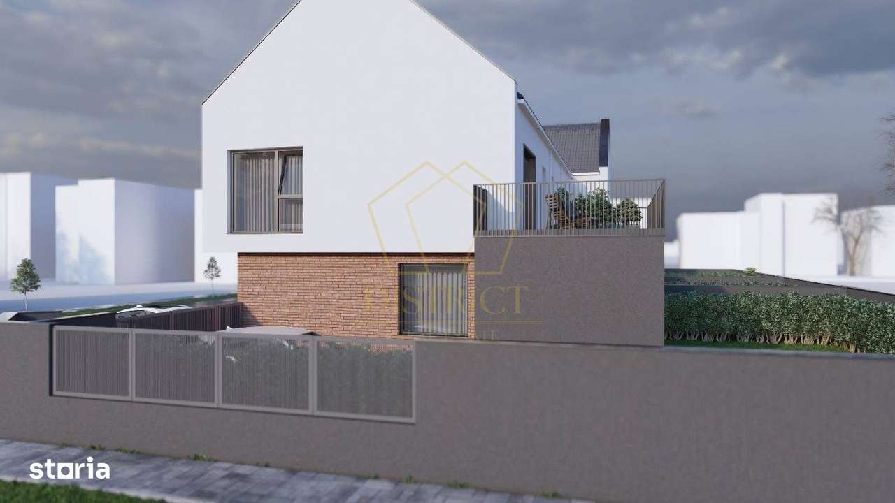 Duplex modern cu 4 camere | Eficient energetic | Sacalaz - Imagine principală: 5/10