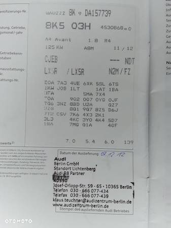 Audi A4 1.8 TFSI Multitronic - 29