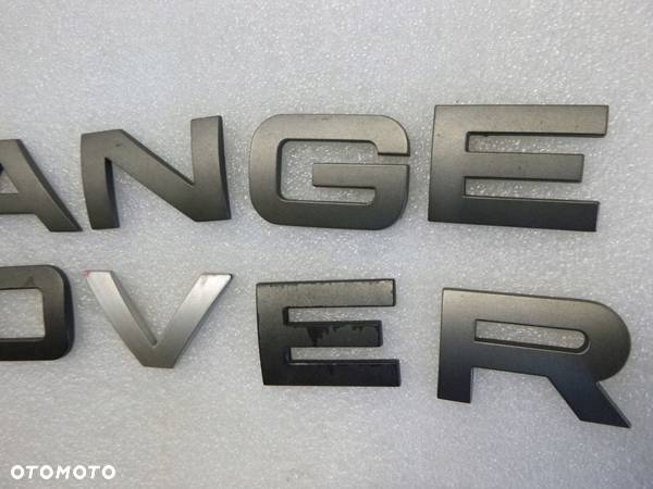 RANGE ROVER NAPIS LOGO EMBLEMAT LITERA LITERY - 4