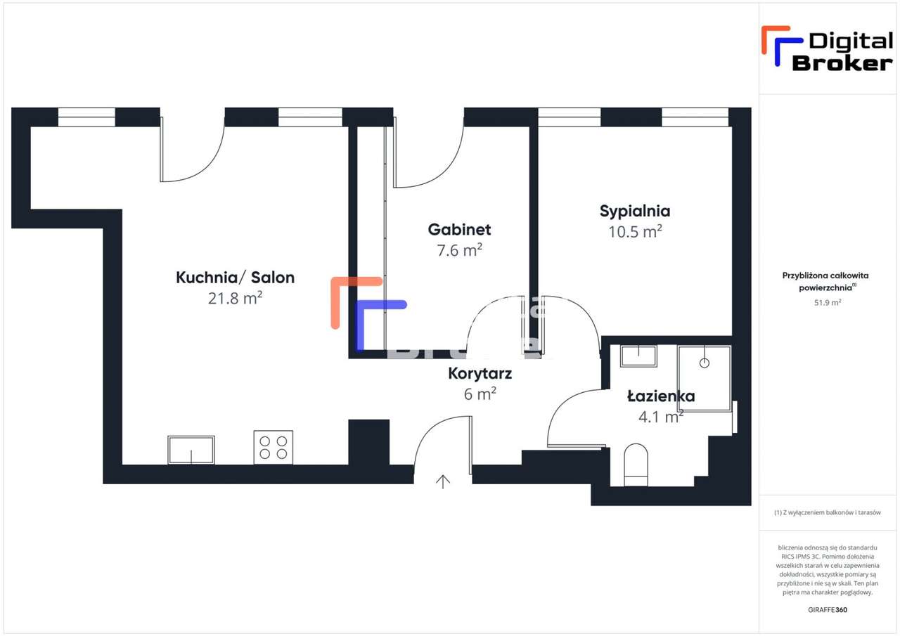 ⭐️Eleganckie⭐52 m²⭐️Garaż z ładowarką⭐️Ząbki⭐️ - Pełny obrazek: 4/13