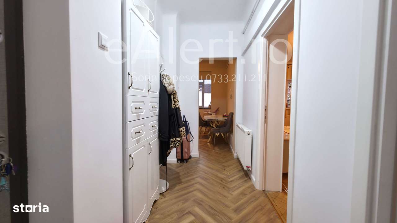 Vanzare 2 camere, renovat, 57 mp, 3/3, Str Naum Râmniceanu, Dorobanți!-12