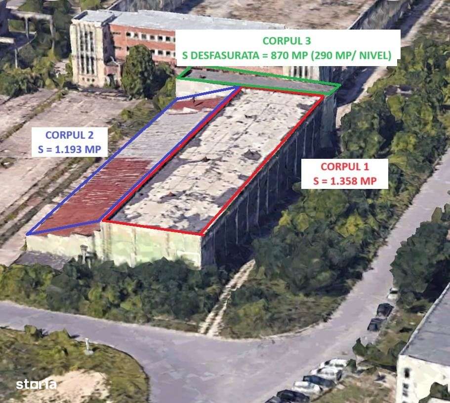 Hala + Spatiu Birouri pe Platforma Industriala Roman, S = 3.400mp-1