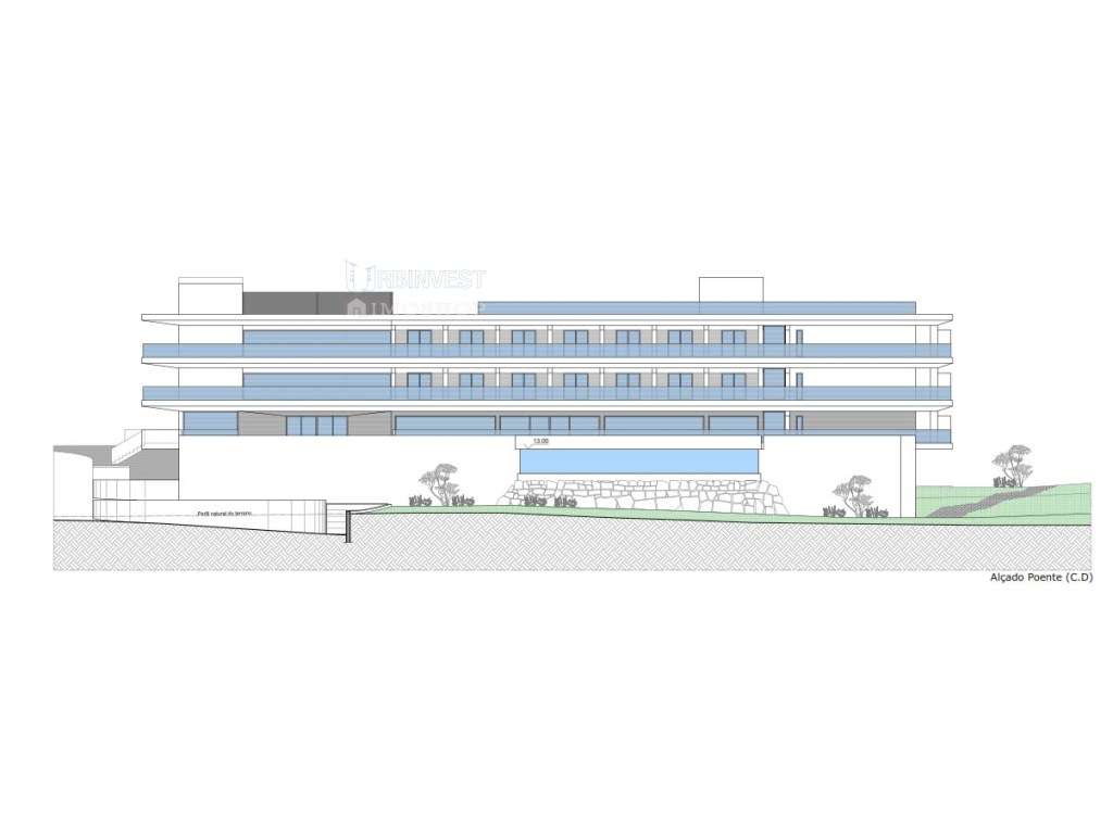 Lote de terreno misto com projecto aprovado para Hotel Saúde. - Grande imagem: 2/3