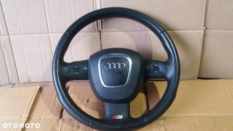 KIEROWNICA MULTIFUNKCJA AUDI A5 A6 S-LINE 8k0419091 BEZ PODUSZKI AIRBAG - 1