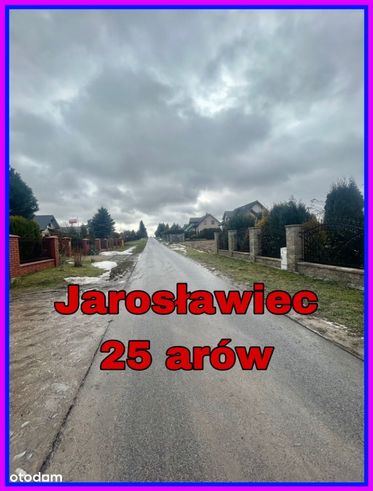 Działka budowlana w Jarosławcu 25 arów
