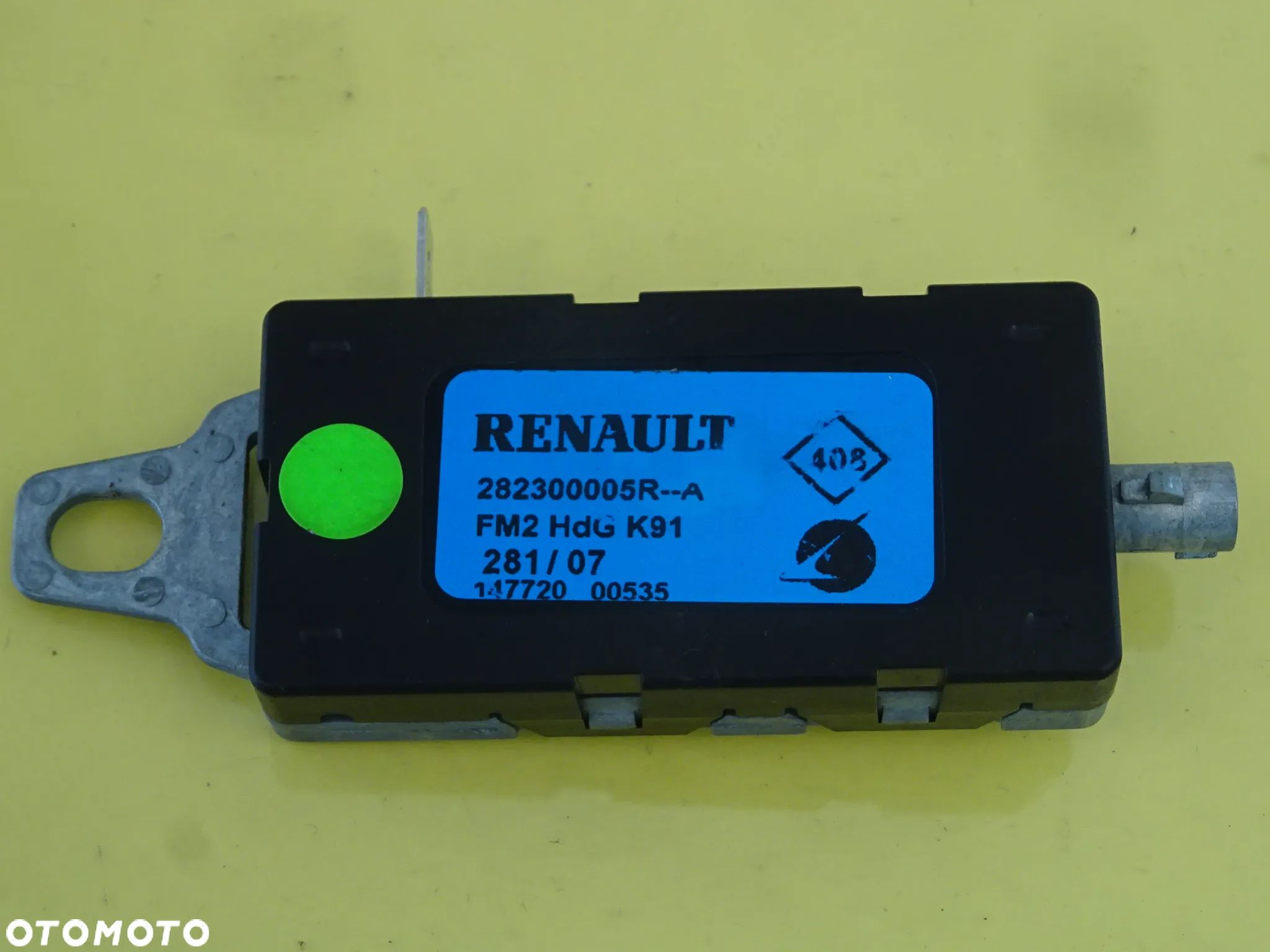 WZMACNIACZ ANTENY RENAULT LAGUNA 282300005R--A / 282300005R NR224 - 1