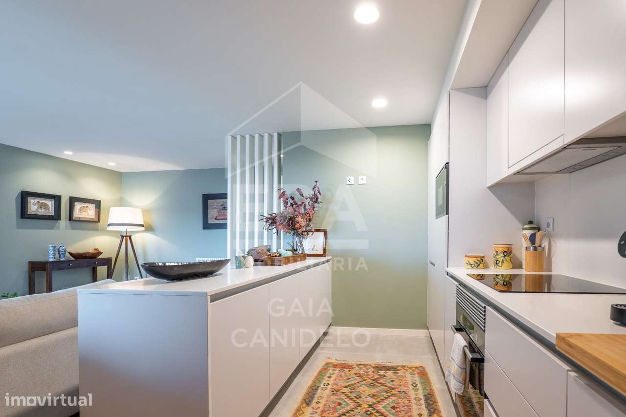 Excelente T2 no centro de Canidelo-2