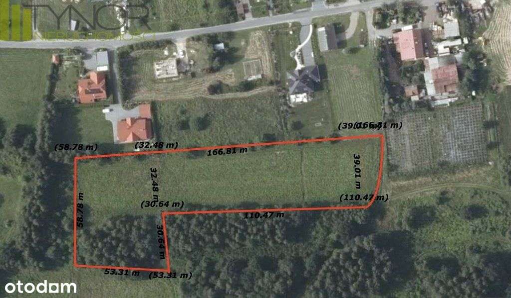 gm. Świątniki, Rzeszotary działka 74 ar budowlana, usługowa-2