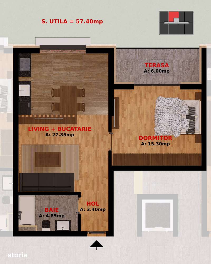 Apartamente doua camere si Garsoniere. Fundeni Dobroesti. Comision 0%-11