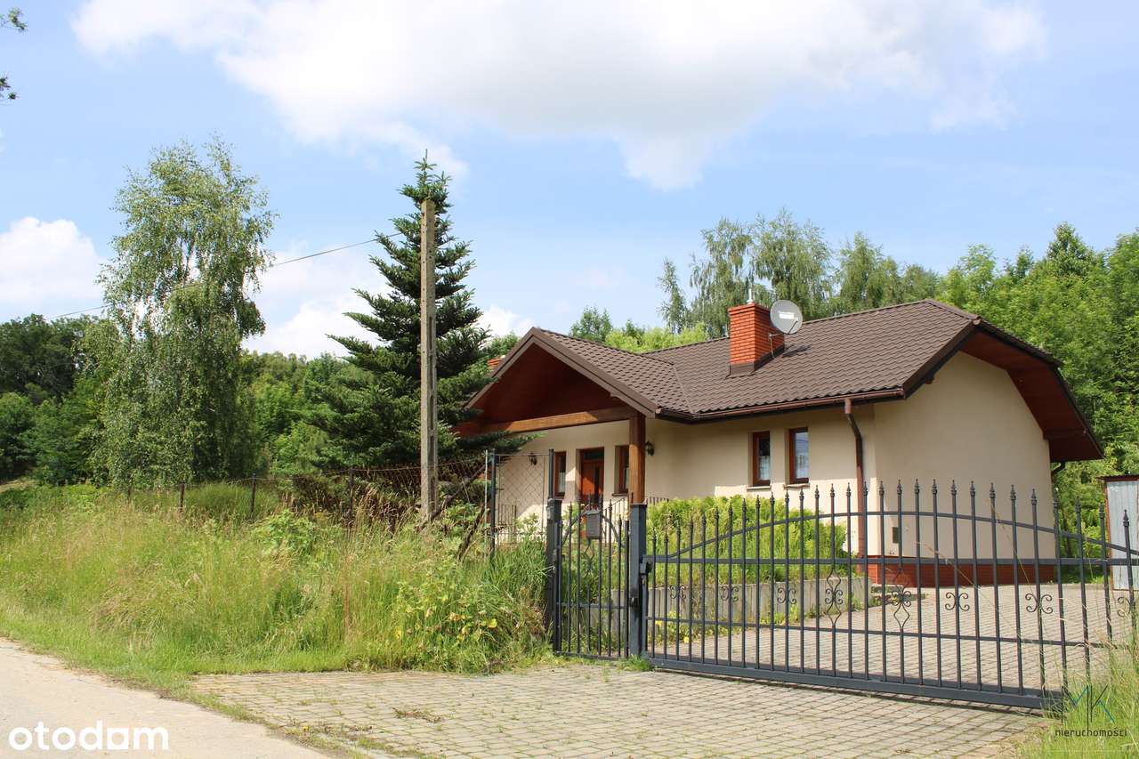 Wiatowice - parterowy dom wolnostojący, działka o powierzchni 1880m2.-6