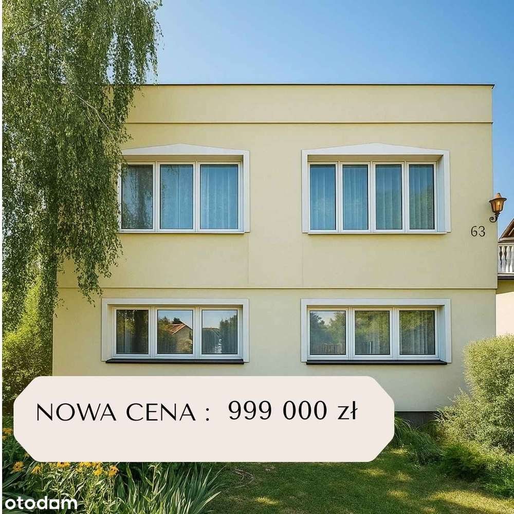 Nowa Cena ! Dom z potencjałem i miejsce na Twój własny biznes| Luboń - Pełny obrazek: 1/13