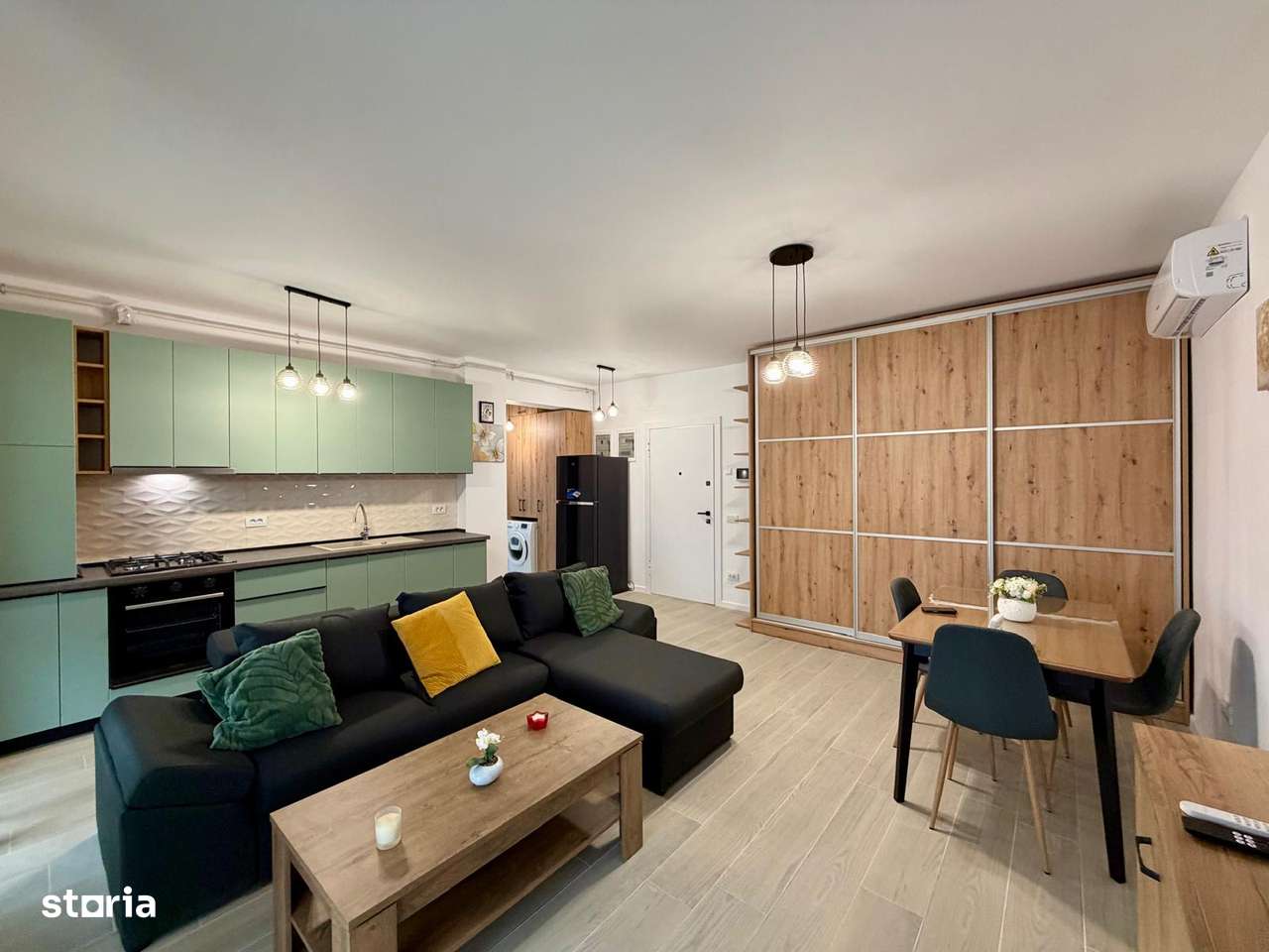 |Ap.2camere|Prima inchiriere|Mobilat Utilat-Premium|Lidl Pacii| - Imagine principală: 3/8