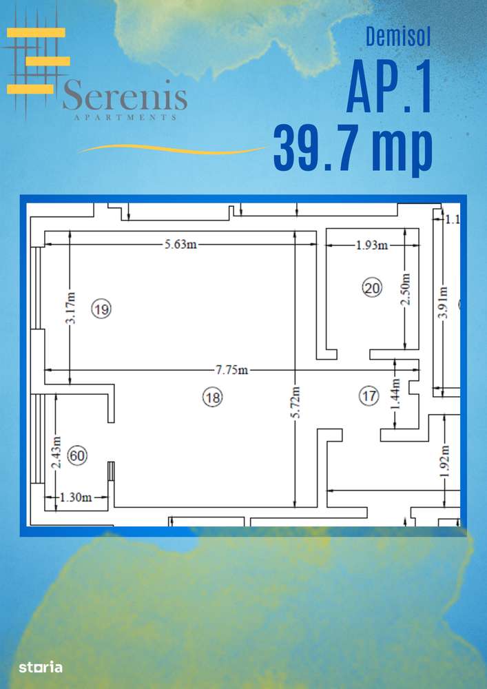 Intabulat! Ap 1 camera+parcare+boxa, 39.7 mp,Pacurari - Imagine principală: 5/10