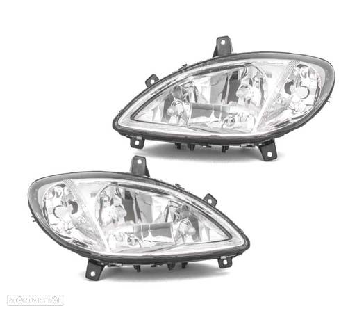 FARÓIS OPTICAS PARA MERCEDES VITO VIANO W 639 03- - 1