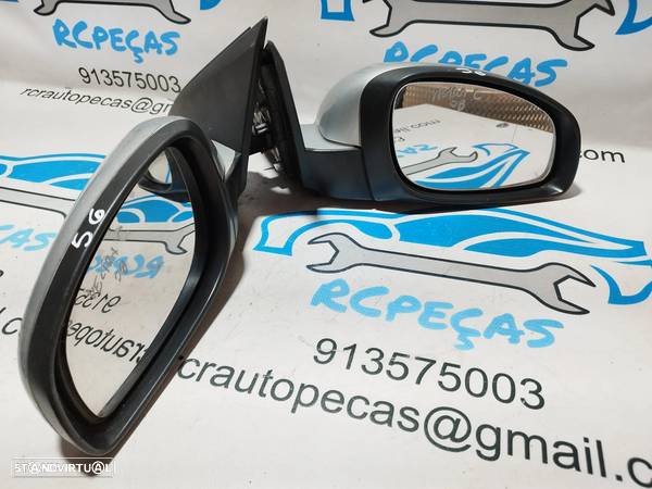 ESPELHO RETROVISOR ESQUERDO DIREITO OPEL VECTRA C GM24436145 24436145 GM24436147 24436147 OPEL SIGNUM ELETRICO AQUECIDO ESPELHOS RETROVISORES - 8