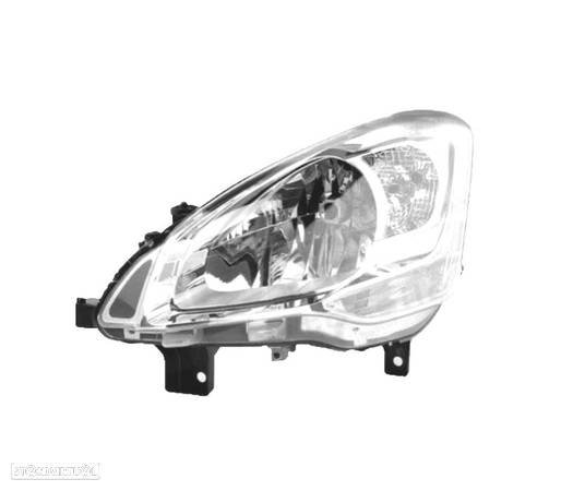 FAROL ESQ OPTICAS PARA CITROEN BERLINGO III 08-11 - 1