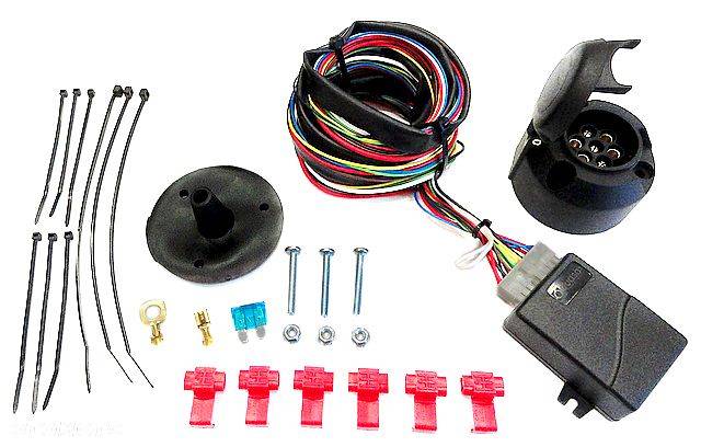 SŁUPSK WYPINANY AUTO  HAK HOLOWNICZY + MODUŁ WH1 + ADAPTER do GOLF 5 V+PLUS 6 VI+PLUS od 2003-2014 - 14