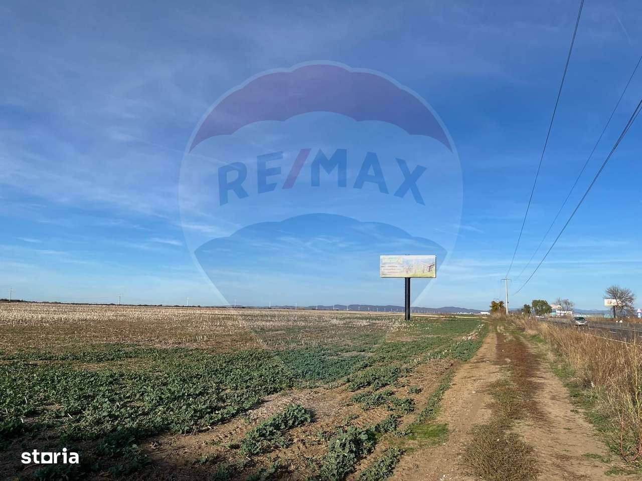 Teren de vanzare 17.500 mp , Paulesti, deschidere 27 m la DN1 - Imagine principală: 4/5